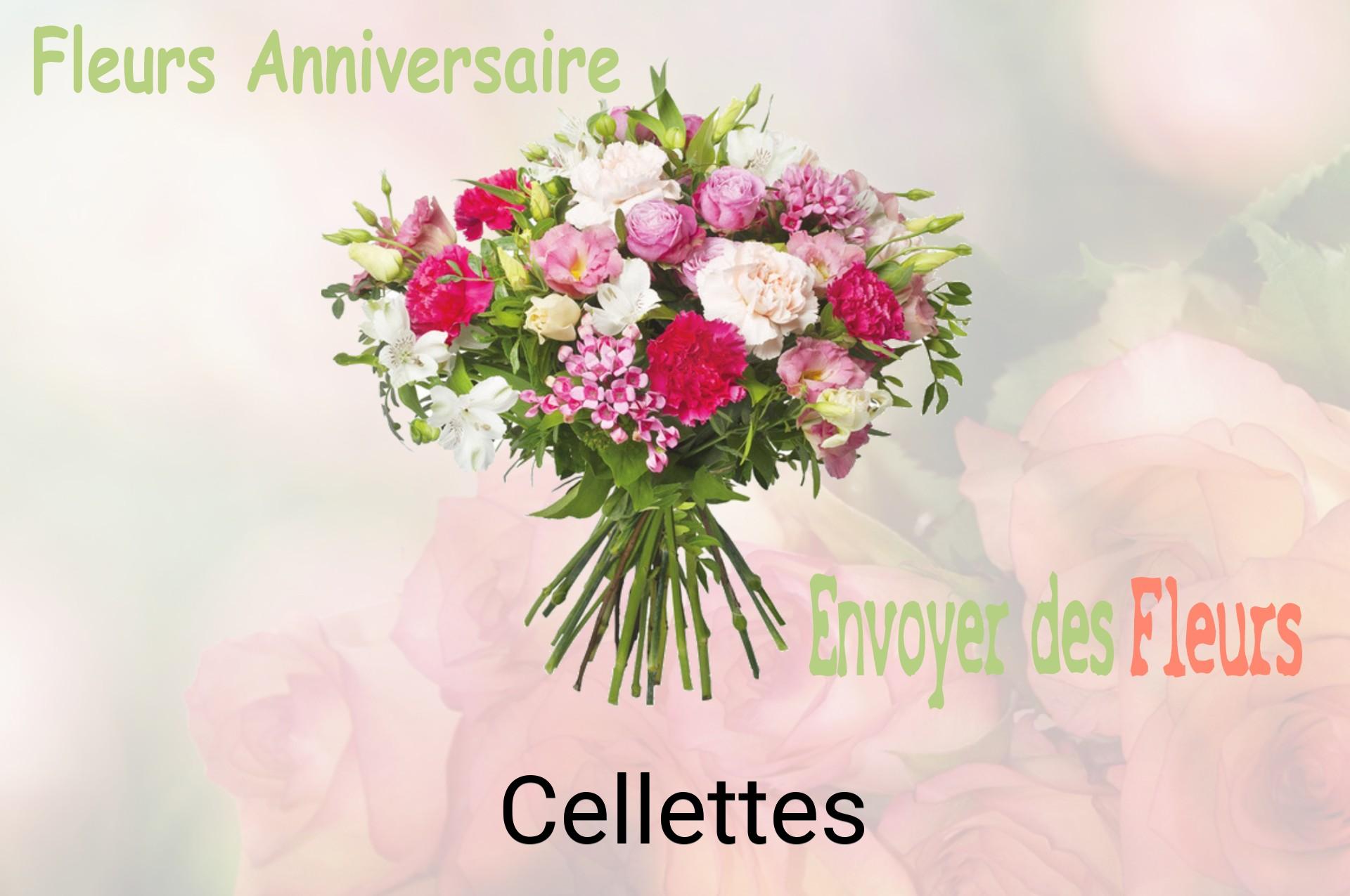 Bouquet de fleurs d’anniversaire livré à Cellettes